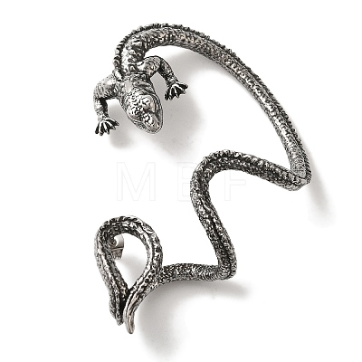 316 Surgical Stainless Steel Cuff Earrings EJEW-E300-24AS-02-1