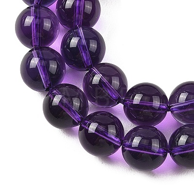 Synthetic Quartz Bead Strands G-H001-66B-01-1