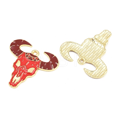 West Cowboy Theme Alloy Enamel Pendants LS-ENAM-L056-01B-03-1