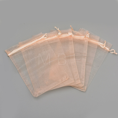 Organza Gift Bags with Drawstring OP-R016-15x20cm-23-1