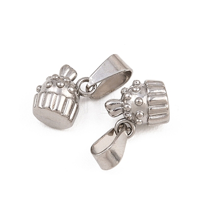 304 Stainless Steel Pendants STAS-B167-21C-P-1