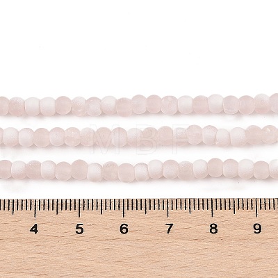 Frosted Crackle Glass Beads X1-GLAA-U001-4mm-M12-1