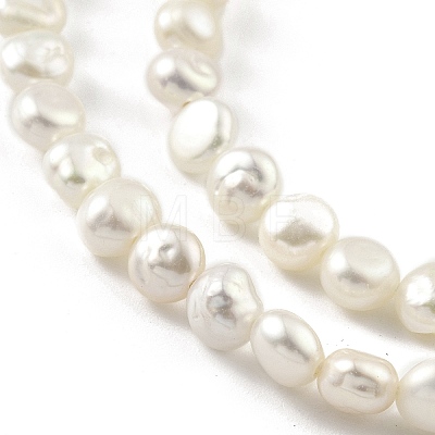 Natural Cultured Freshwater Pearl Beads Strands PEAR-A006-03D-1