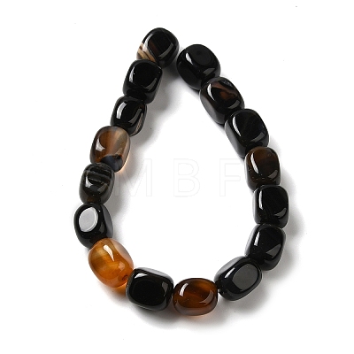 Natural Agate Beads Strands G-H295-A01-14-1