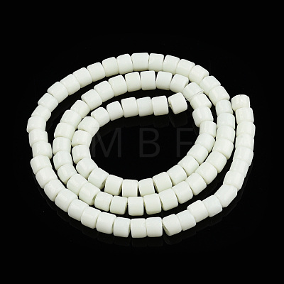 Opaque Solid Glass Bead Strands GLAA-N047-09-F01-1