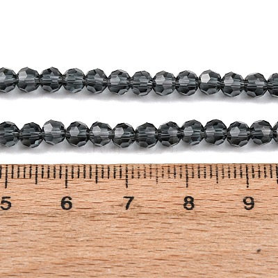 Imitation Austrian Crystal Bead Strands G-M181-4mm-20A-1-1