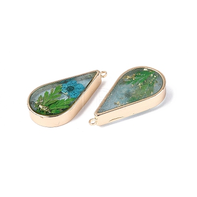 Epoxy Resin Pendants KK-Q082-02KCG-03-1