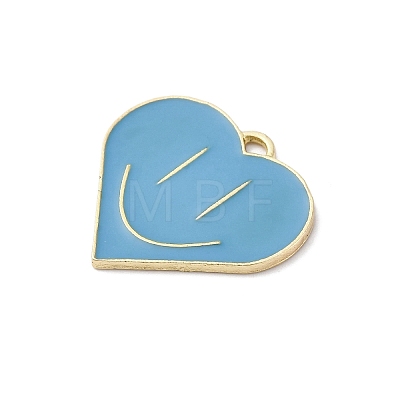 Alloy Enamel Pendants ENAM-F152-06G-02-1