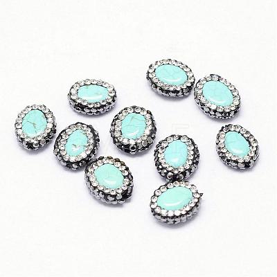Dyed Synthetic Turquoise Beads G-A168-002-1