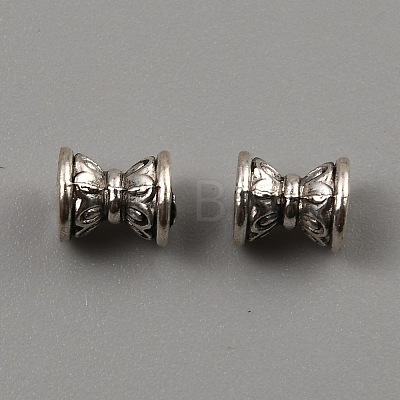 Tibetan Style Alloy Bead Caps FIND-WH0291-09A-AS-1