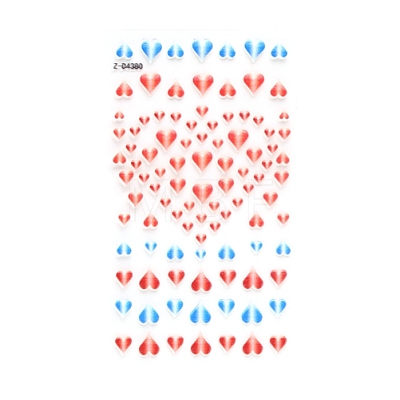 Valentine's Day 5D Love Nail Art Sticker Decals MRMJ-R109-Z-DM2-1