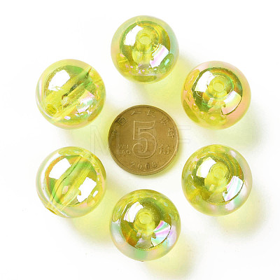 Transparent Acrylic Beads MACR-S370-B20-717-1