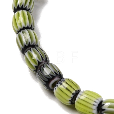 Handmade Lampwork Beads Strands LAMP-K041-01A-25-1