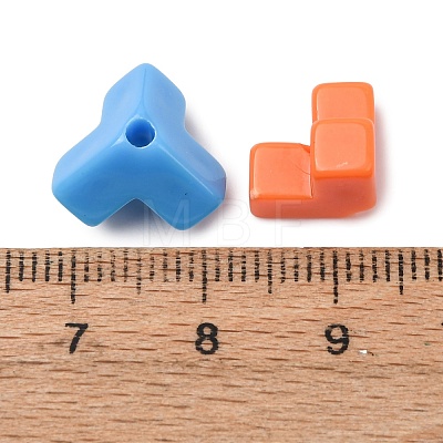 Opaque Acrylic Beads SACR-T362-01C-1