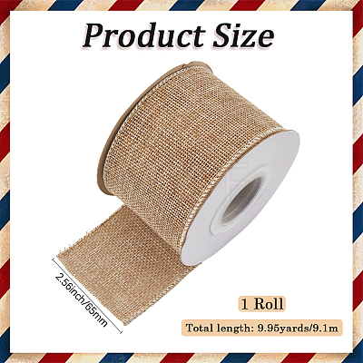 Burlap Lace Rolls OCOR-WH20006-57G-1