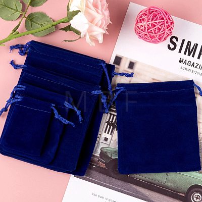 5 Style Rectangle Velvet Pouches TP-LS0001-01E-1