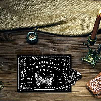 Pendulum Dowsing Divination Board Set DJEW-WH0324-025-1