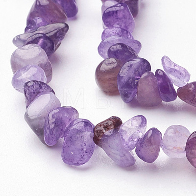 Natural Amethyst Beads Strands G-D283-3x5-7-1