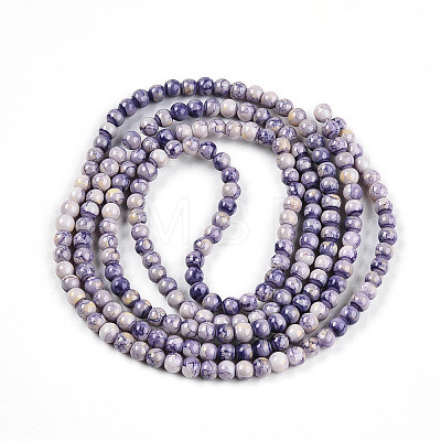 Baking Paint Glass Beads X1-DGLA-N003-4mm-C08-1