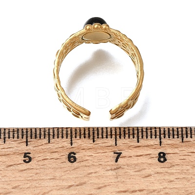304 Stainless Steel Cuff Open Rings RJEW-F213-02G-08-1