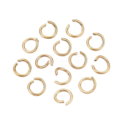 304 Stainless Steel Open Jump Rings STAS-Q113-7x1.0mm-02G-1