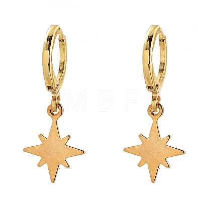 Brass Huggie Hoop Earrings Sets EJEW-JE04217-1