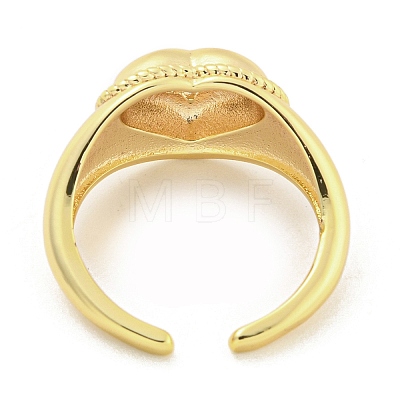 Long-Lasting Plated Brass Cuff Rings RJEW-I103-093G-1