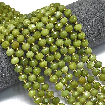 Natural Chinese Jade Beads Strands G-K389-E85-01-1