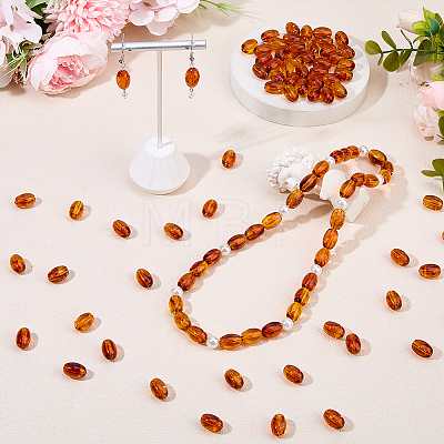 200Pcs Transparent Acrylic Beads MACR-DC0001-27-1