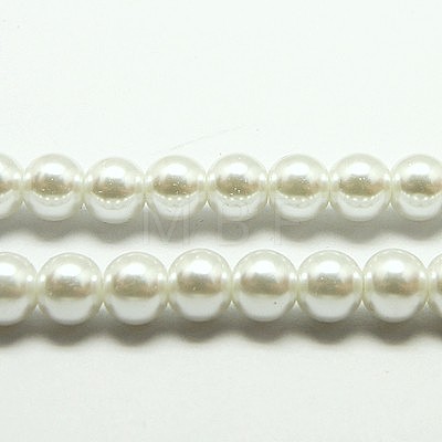 Fashion Glass Pearl Beaded Necklaces NJEW-D061-8mm-3-1