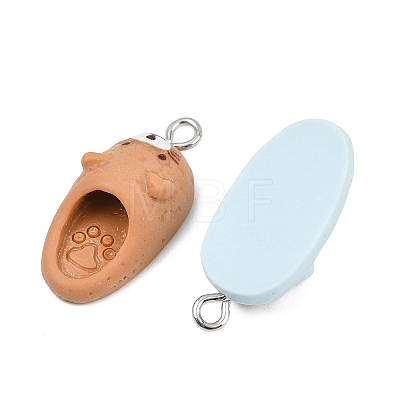 Opaque Resin Pendants RE-CBA0E2-08-1