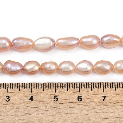 Natural Cultured Freshwater Pearl Beads Strands PEAR-P064-20I-05D-1