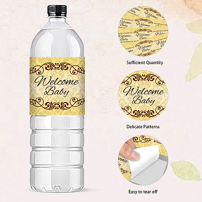 Bottle Label Adhesive Stickers DIY-WH0520-039-1