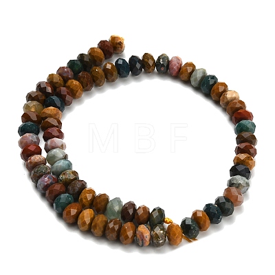Natural Ocean Agate/Ocean Jasper Beads Strands G-Z111-A53-1