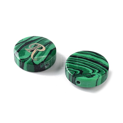 Synthetic Malachite Beads G-A238-01R-1