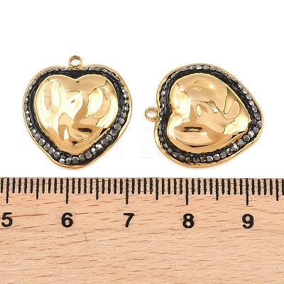 304 Stainless Steel Pendants STAS-P445-01A-G-1