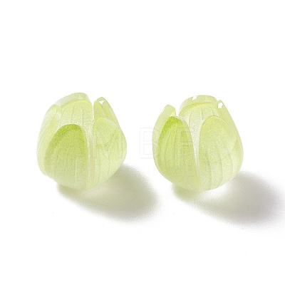 Tulip Acrylic Beads SACR-G022-02C-1