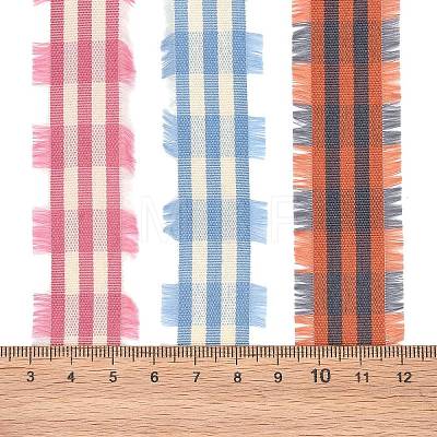 9 Yards 3 Styles Polyester Ribbon SRIB-A014-K02-1