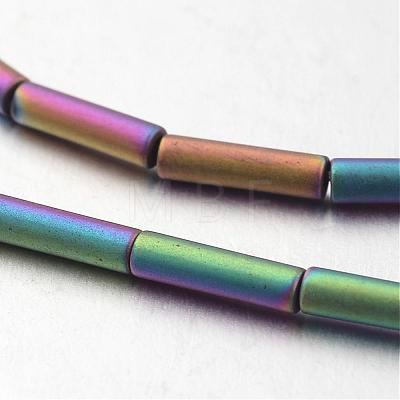 Electroplate Non-magnetic Synthetic Hematite Bead Strands G-F300-37B-F-1