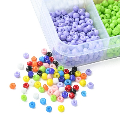 100G 10 Style 11/0 Glass Seed Beads SEED-YW0002-41-1
