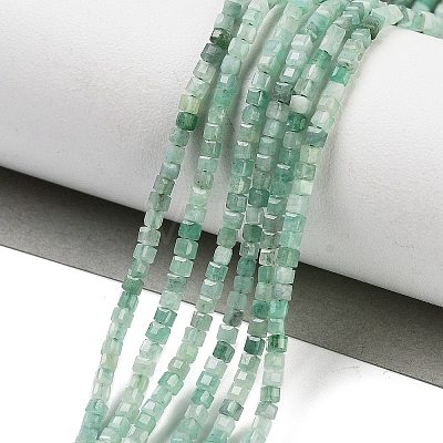 Natural Emerald Quartz Beads Strands G-H042-B32-01-1