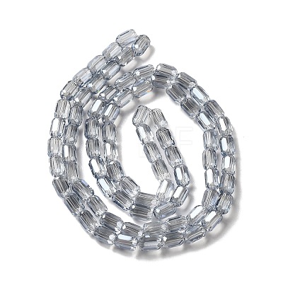 Electroplate Glass Beads Strands EGLA-D031-01-28-1