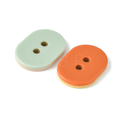 2-Hole Resin Buttons RESI-X0001-44-1