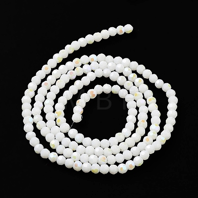 Opaque Glass Beads Strands EGLA-A035-P3mm-L01-1