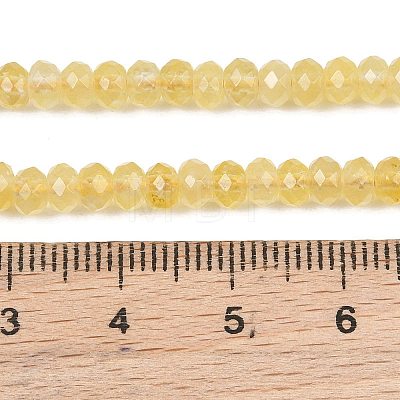 Dyed Natural Malaysia Jade Rondelle Beads Strands G-E316-2x4mm-47-1