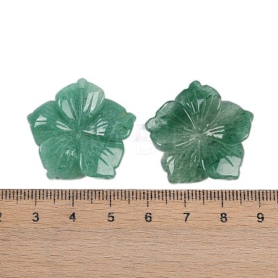 Natural Green Aventurine Carved Pendants G-B097-01A-06-1