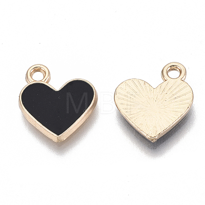 Alloy Enamel Charms X-ENAM-S113-18A-1