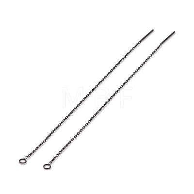 304 Stainless Steel Stud Earring Finding STAS-E161-06EB-1