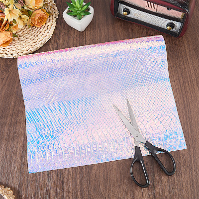1Pc Laser PU Leather Fabric DIY-CL00001-85B-1