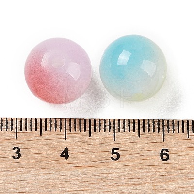 Opaque Acrylic Beads MACR-K358-26B-1